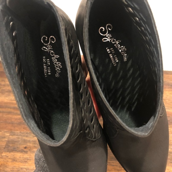 Seychelles Womens Waypoint Blk Bootie 6.5 orig $99 - Picture 6 of 6